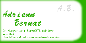 adrienn bernat business card